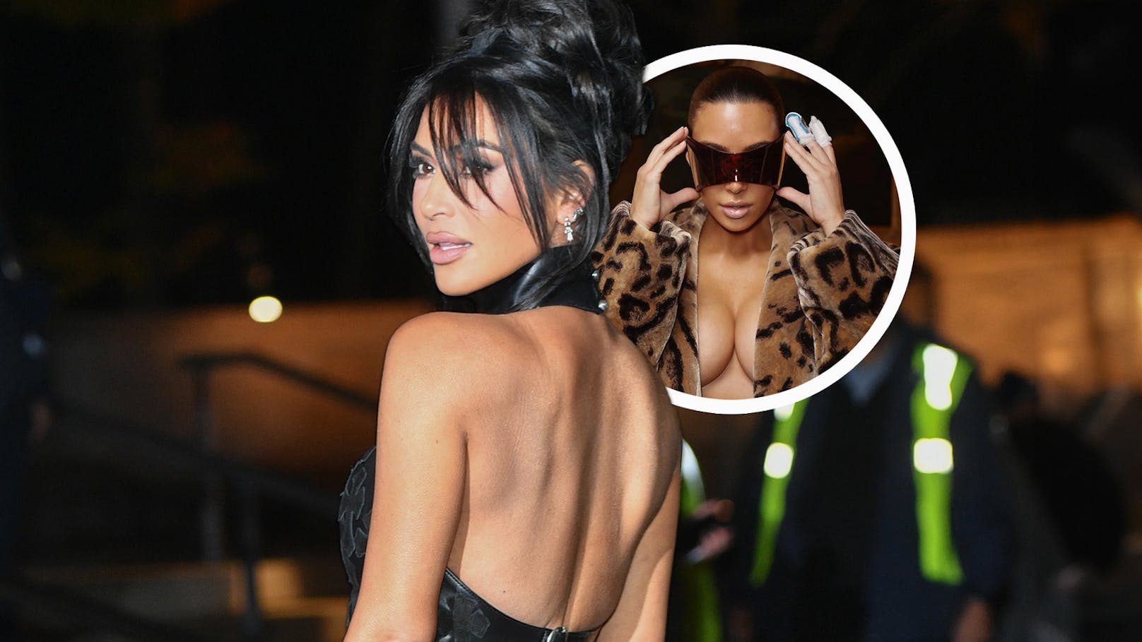 Kim zeigt ihre Brüste – Alle schauen wo anders hin