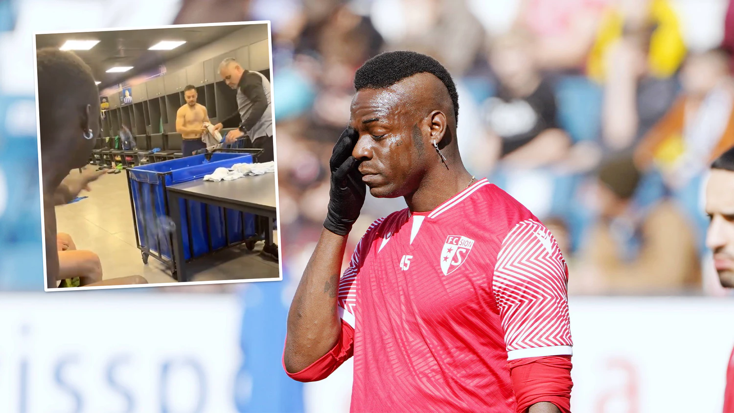 Mario Balotelli sorgte einmal mehr für Aufsehen.
