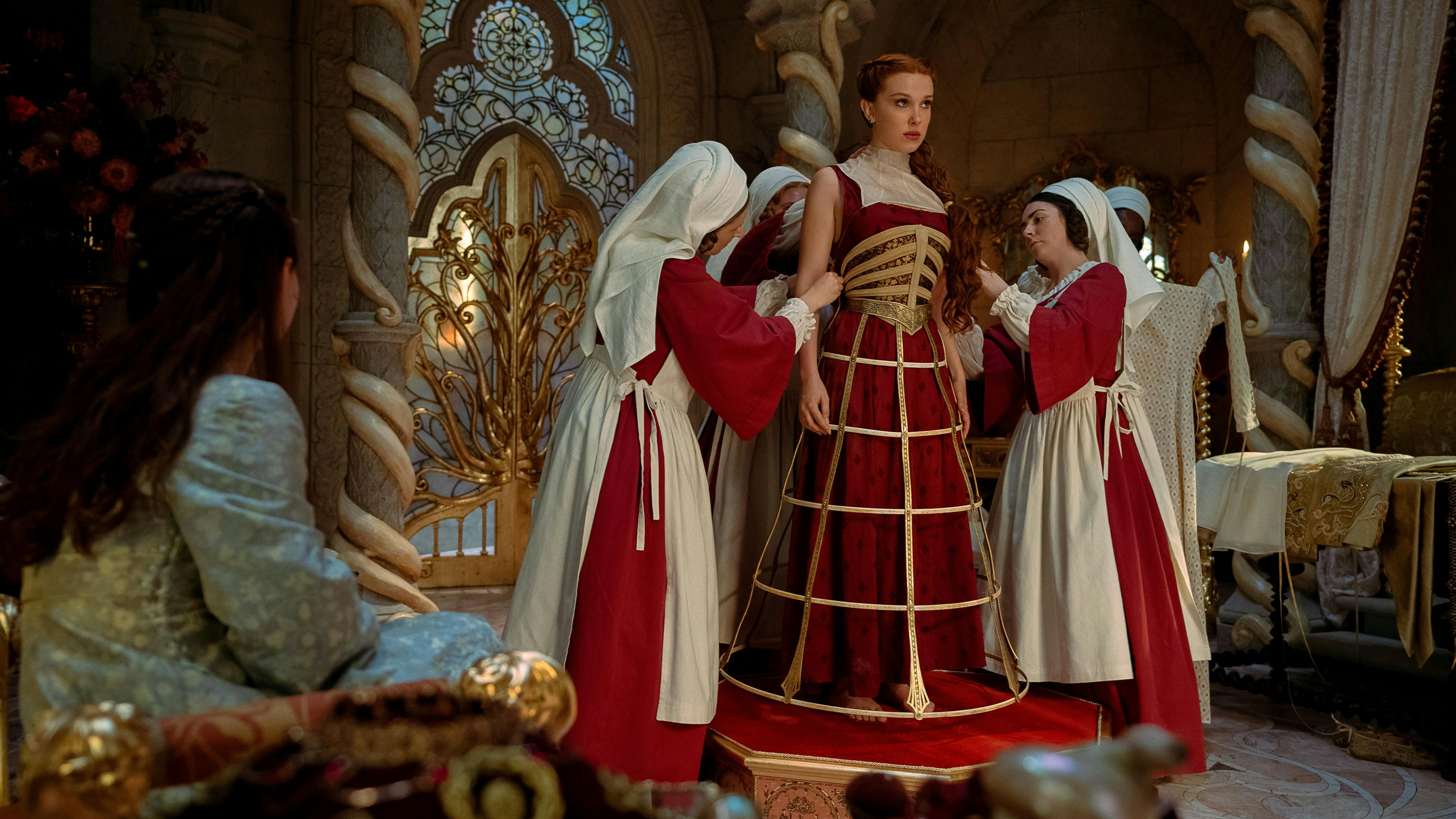 Bessere Zeiten: Elodie bei den Hochzeitsvorbereitungen