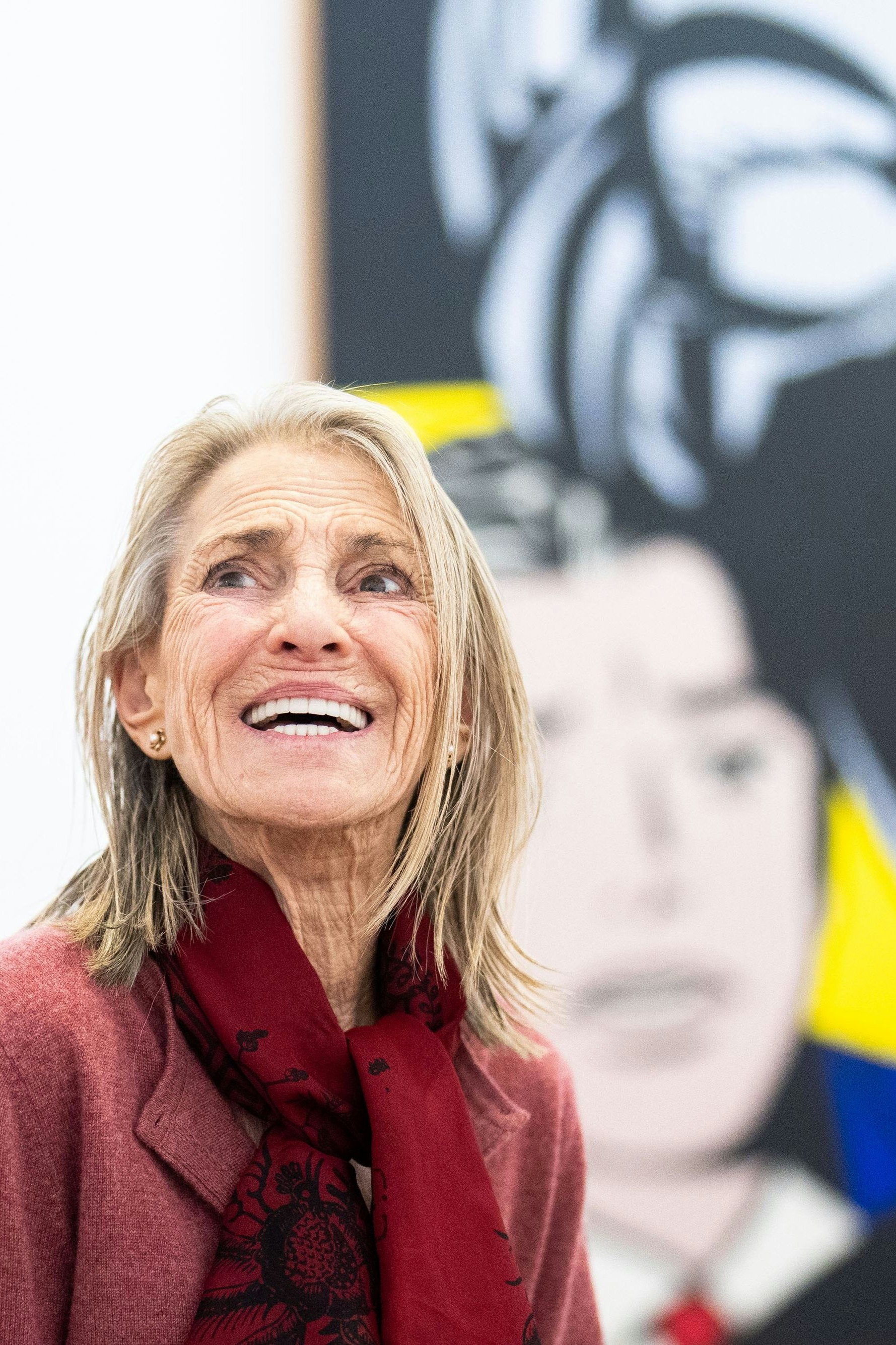 Dorothy Lichtenstein, Witwe von Roy Lichtenstein: In der Wiener Albertina werden unter dem Titel "Roy Lichtenstein - Zum 100. Geburtstag" Werke des Meisters der Pop-Art ausgestellt