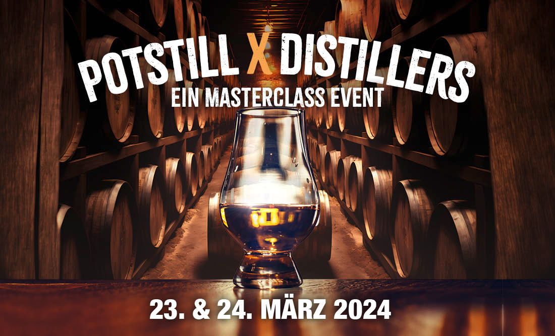 Poststill X Distillers Masterclass Event am 23.-& 24.3.