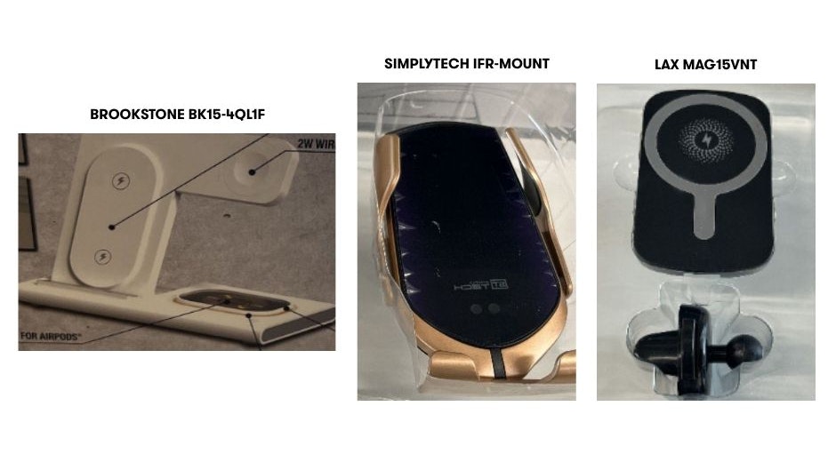 Überhitzungsgefahr bei mehreren kabellosen Ladegeräten von TK Maxx