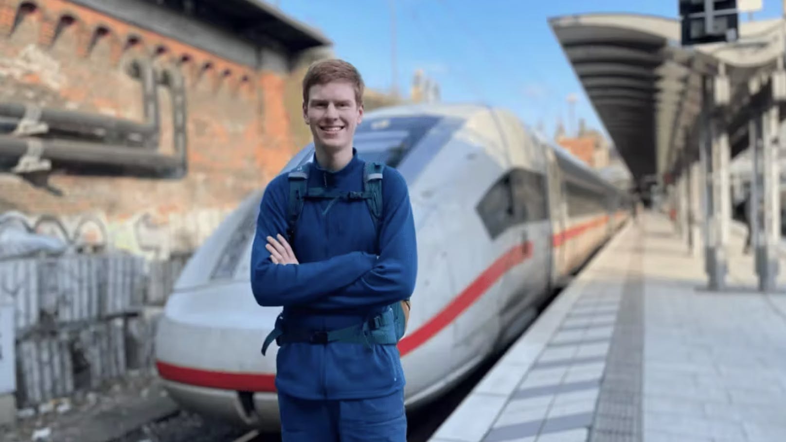 Lasse (17) lebt seit über einem Jahr im Zug