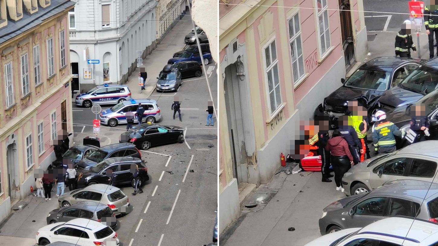 Bange Momente in der Wiener Landstraße.