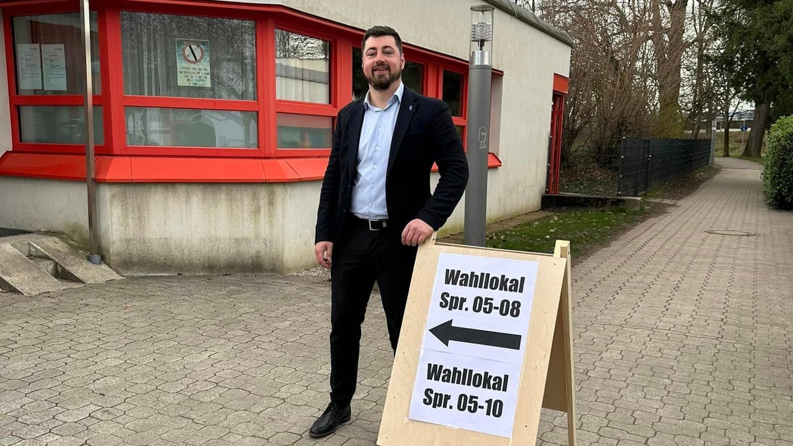 Lässig und entspannt zeigt sich der Spitzenkandidat der Salzburger FPÖ für die Gemeinderatswahl der Stadt Salzburg, <strong>Paul Dürnberger</strong>.
