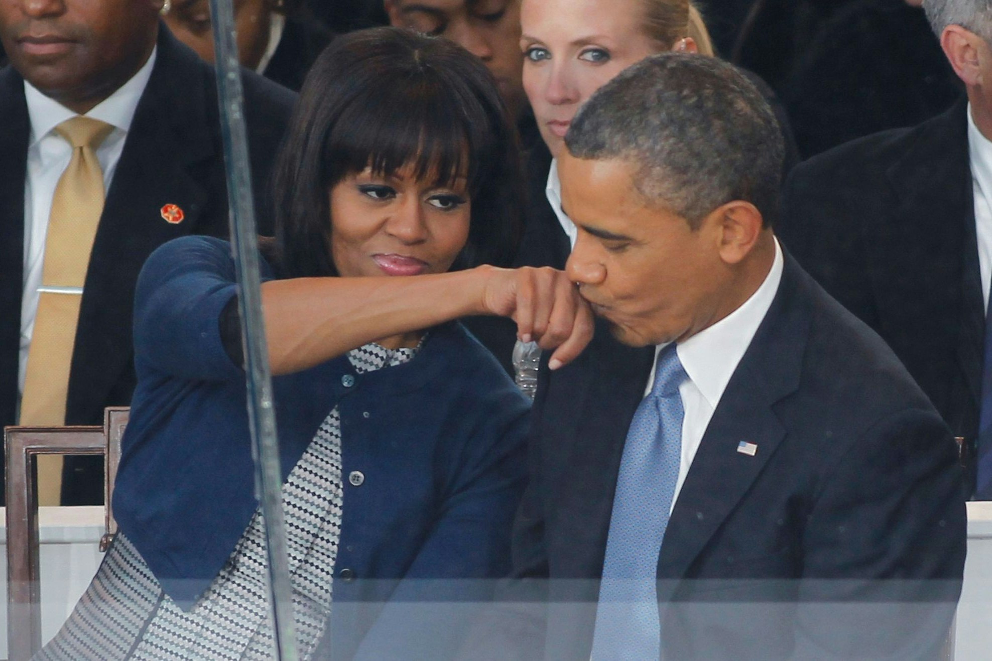 US-Präsident Barack Obama (hier mit Ehefrau Michelle) macht aus vorübergehenden Steuersenkungen dauerhafte