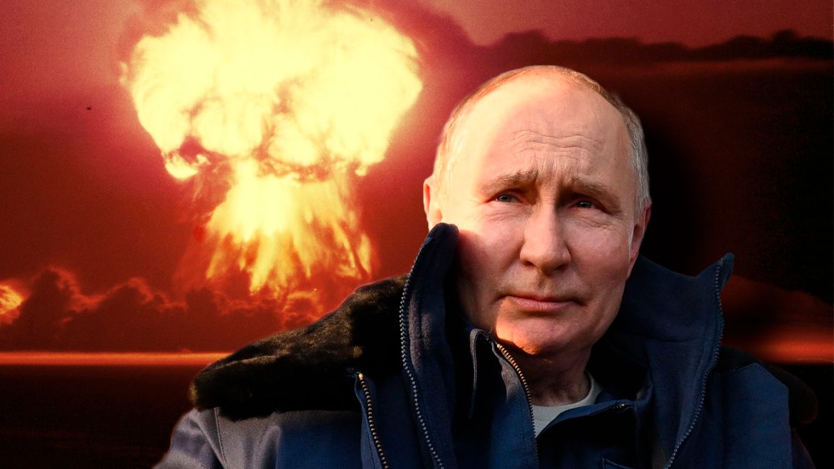 Wladimir Putin soll Ende 2022 den Einsatz einer taktischen Atombombe in der Ukraine vorbereitet haben.