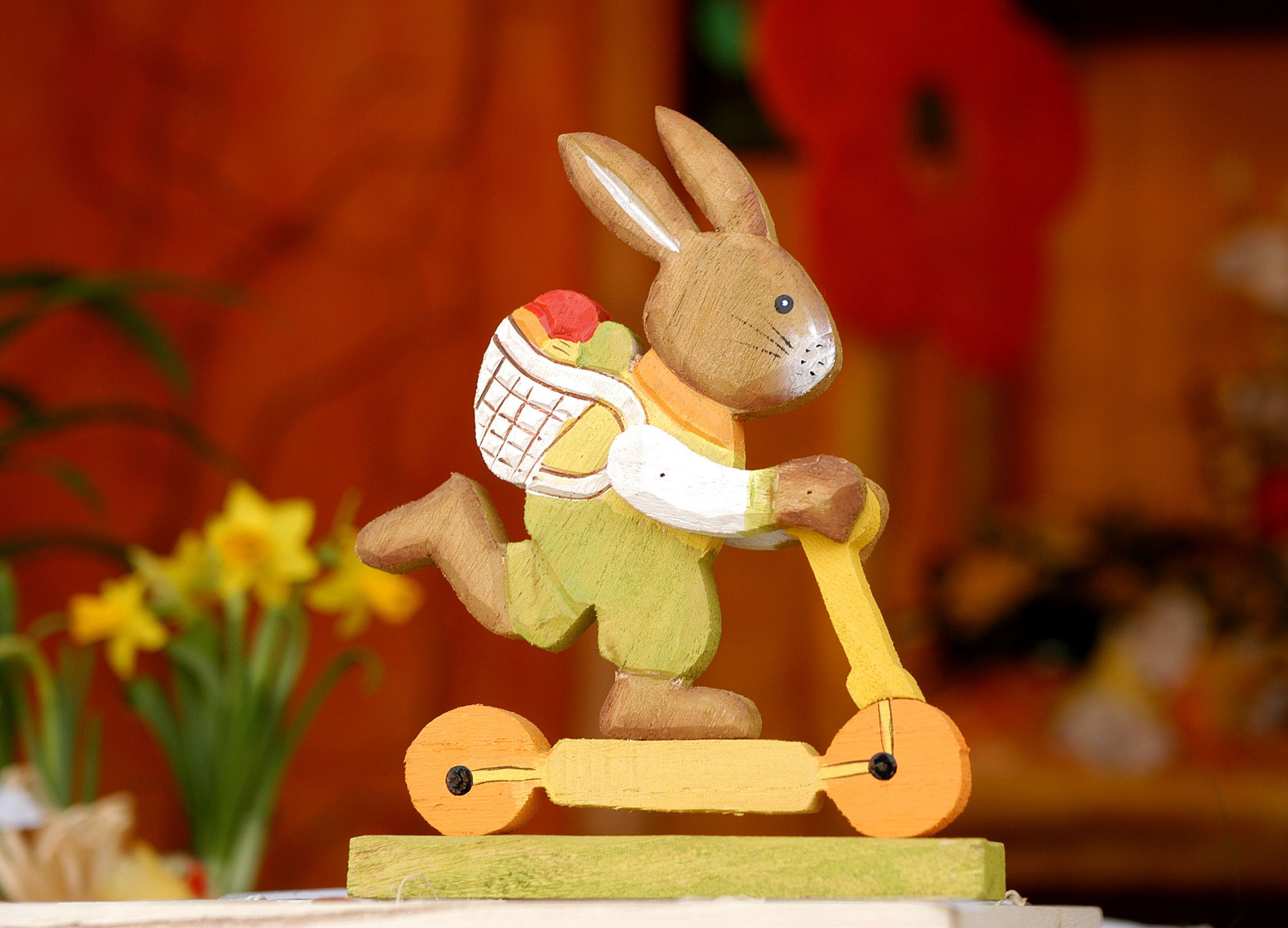 Der Osterhase wird auch heuer wieder fleißig seine Eier verteilen