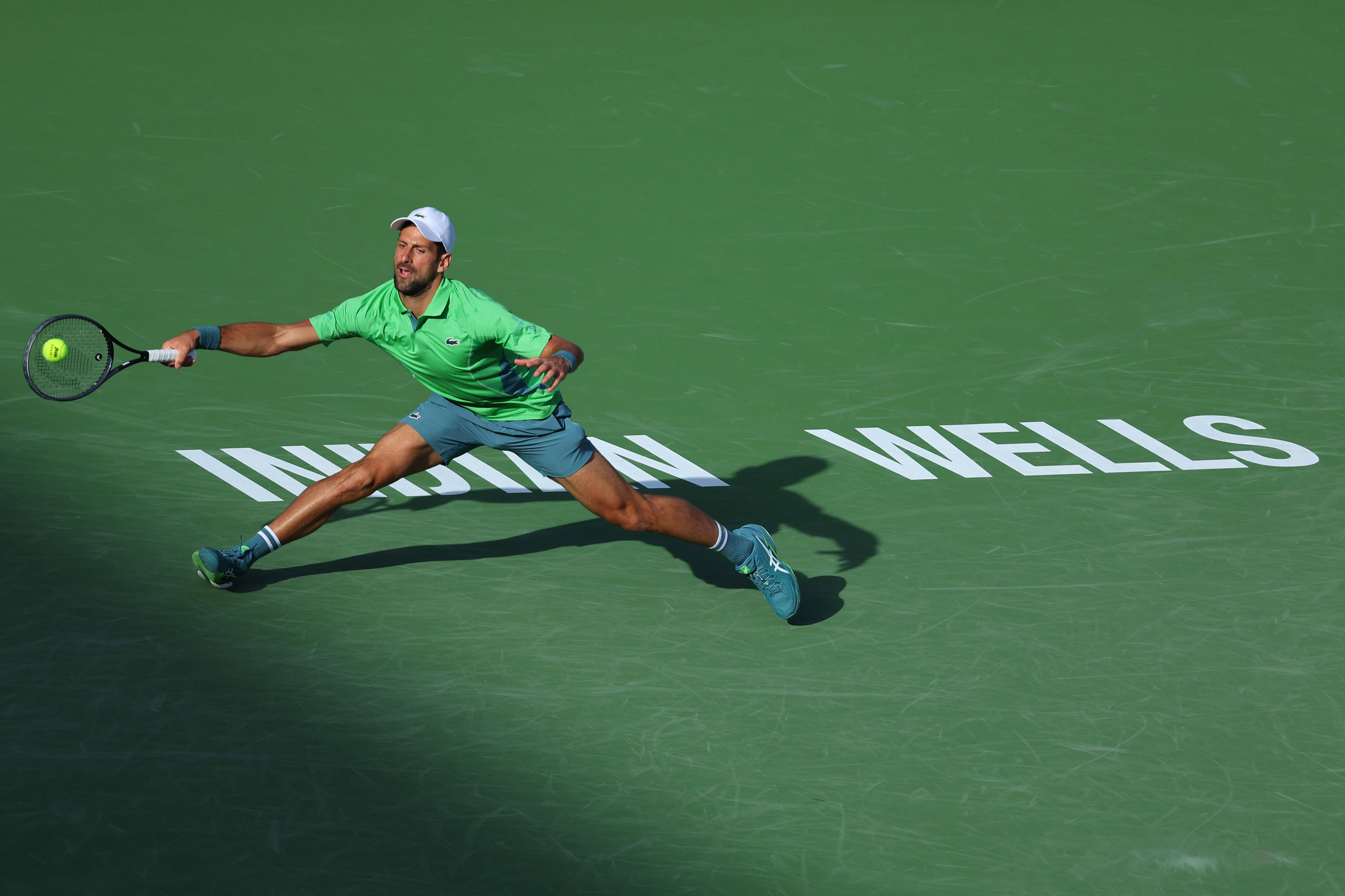 Novak Djokovic feierte seinen 400. Sieg bei einem Masters-Turnier.