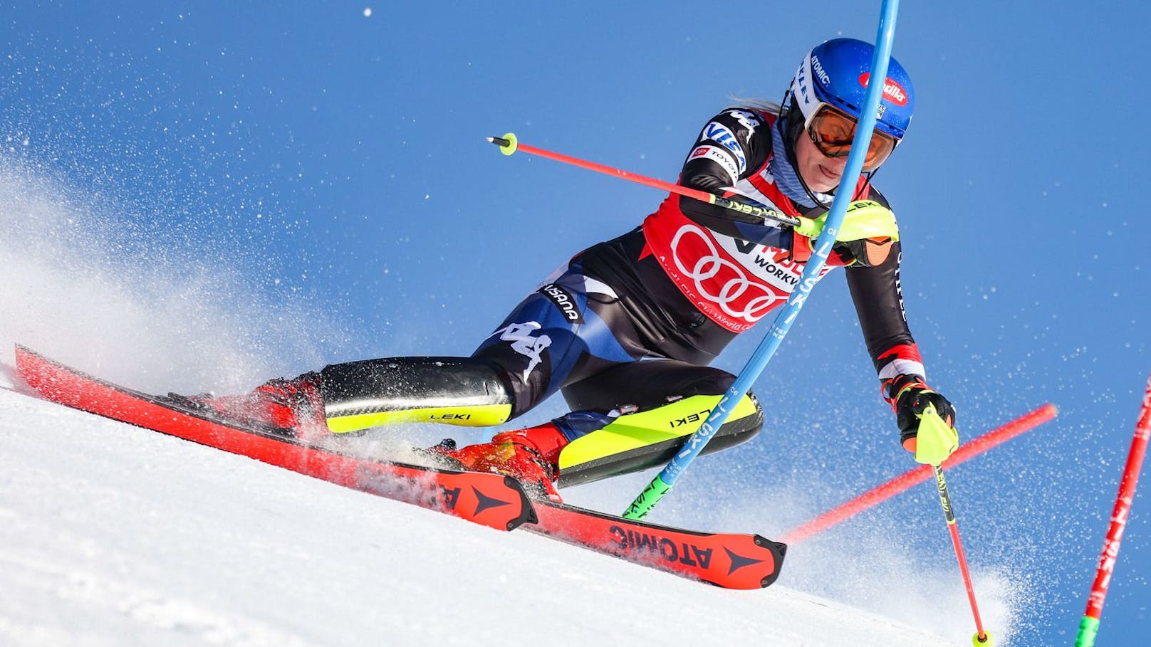 Shiffrin holt sich beim Comeback Slalom-Kristall