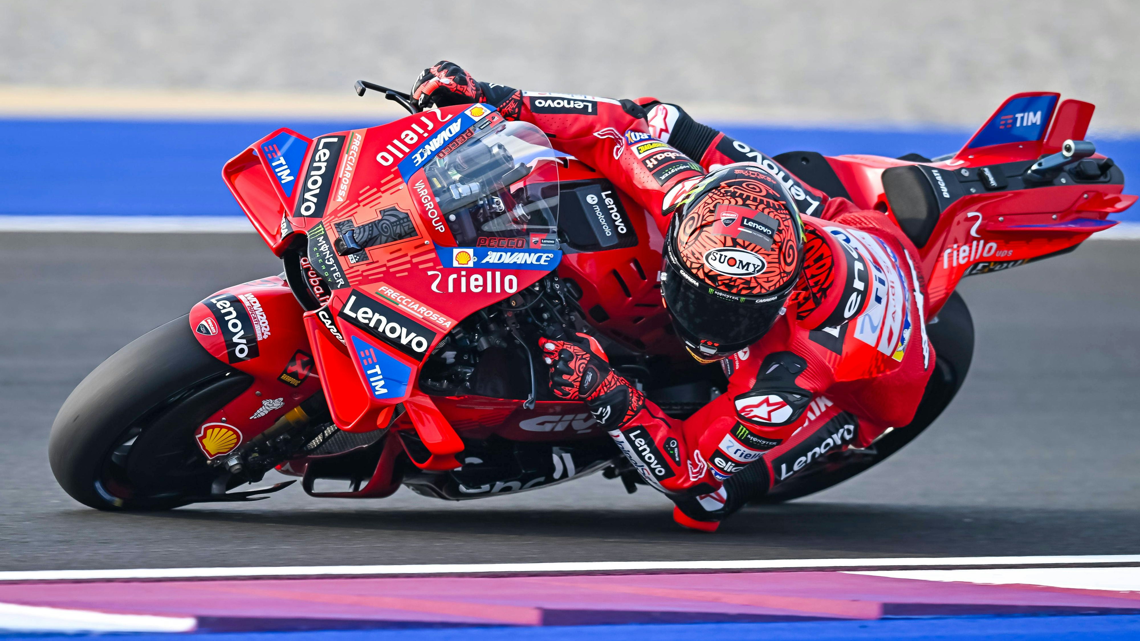 Ducati-Pilot Francesco Bagnaia gewann das erste Rennen der neuen Saison.