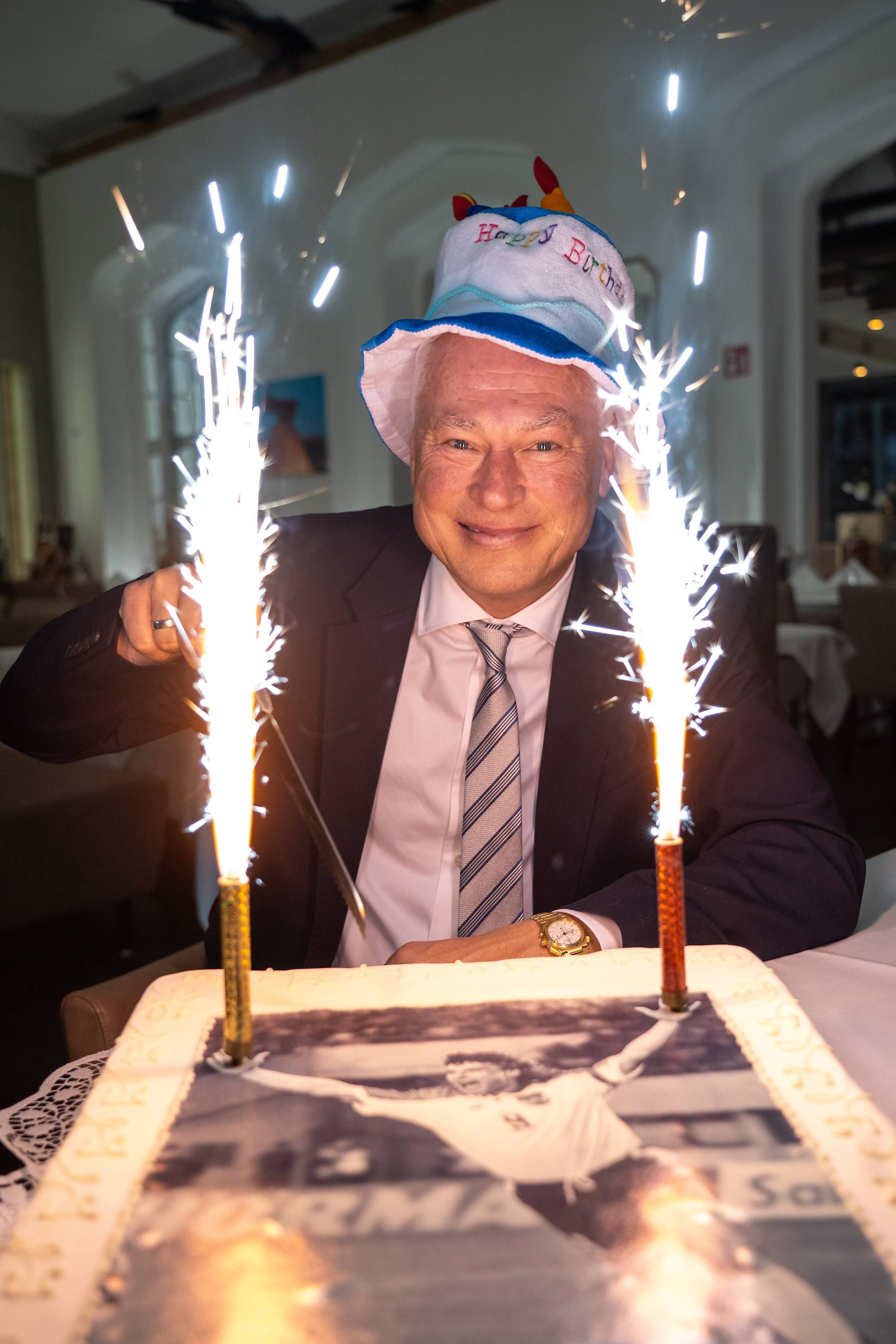 Toni Polster feierte 60er im kleinsten Kreis
