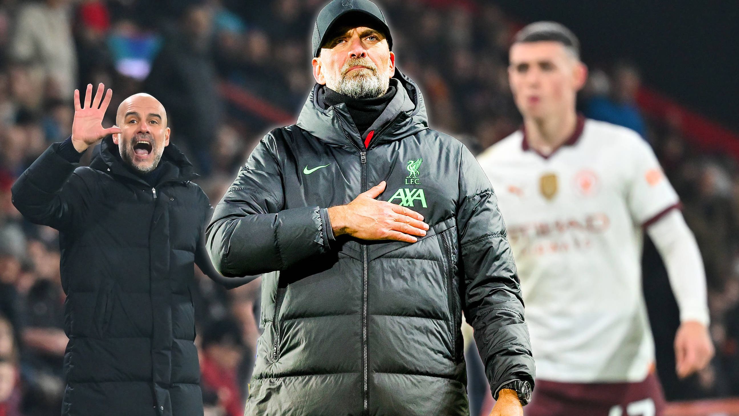 Jürgen Klopp kämpft gegen Pep Guardiola und Titelverteidiger City um die Meisterschaft.