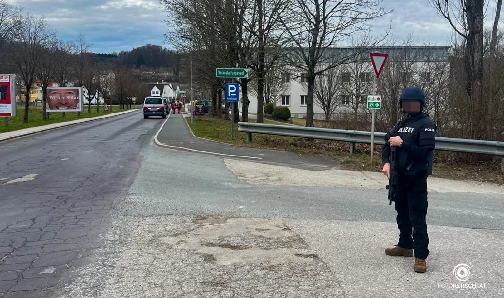 Amokdrohung – Großeinsatz der Polizei, Schule geräumt