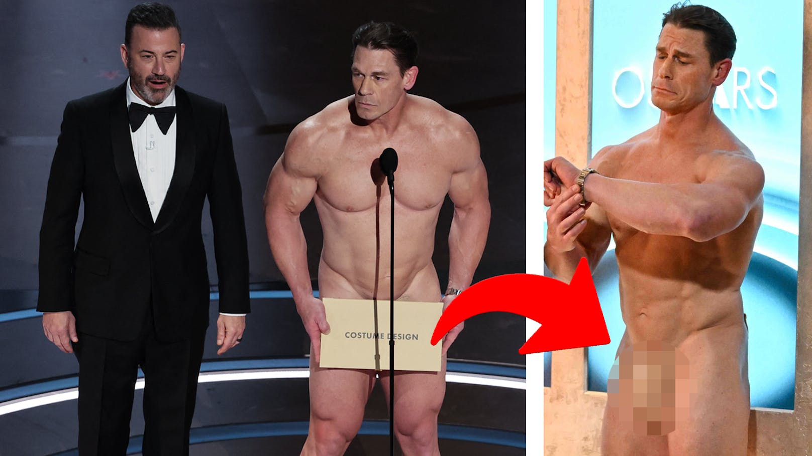 Oscars 2024: War John Cena wirklich ganz nackt?