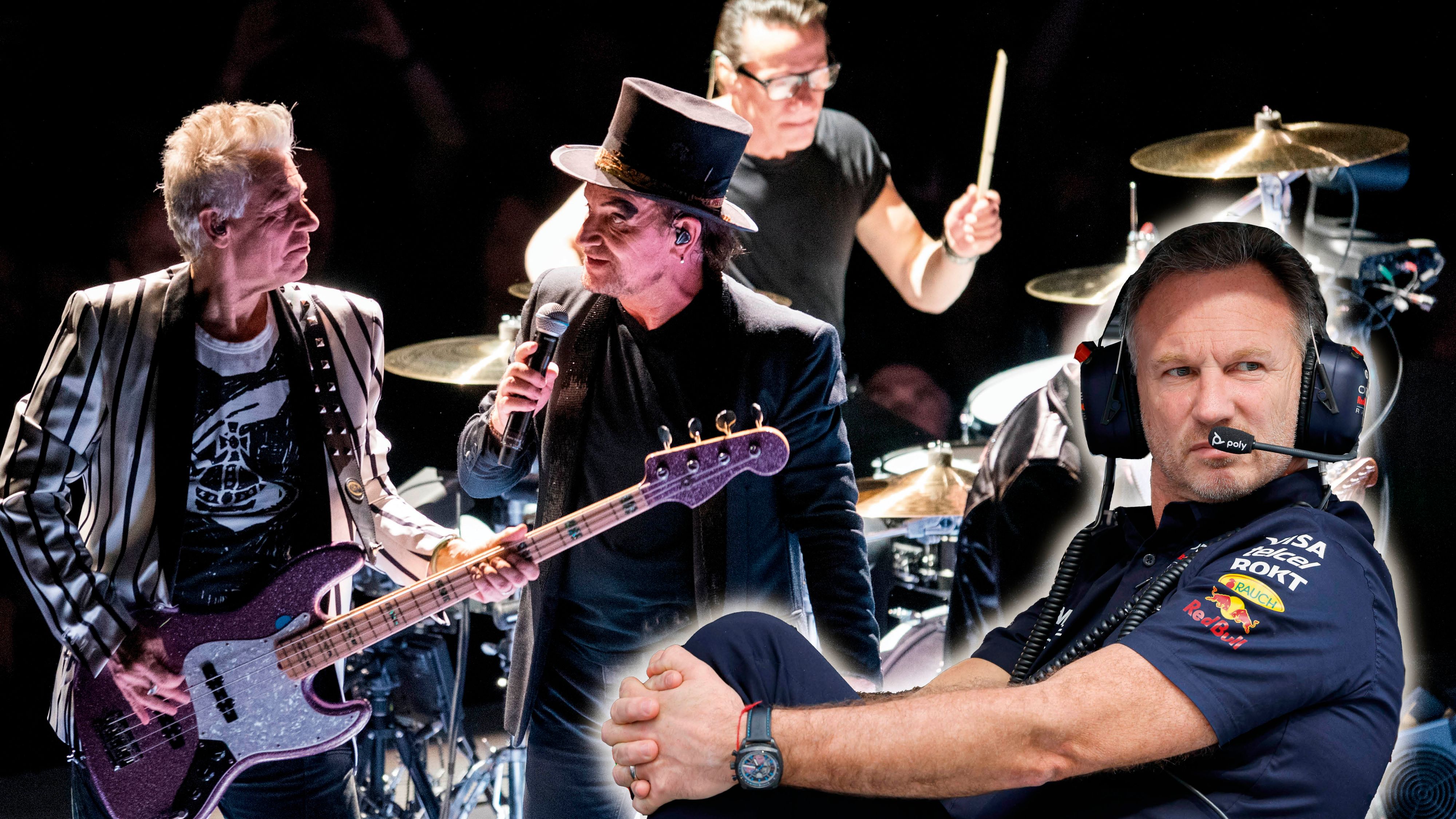 Kultband U2 über Horner: 