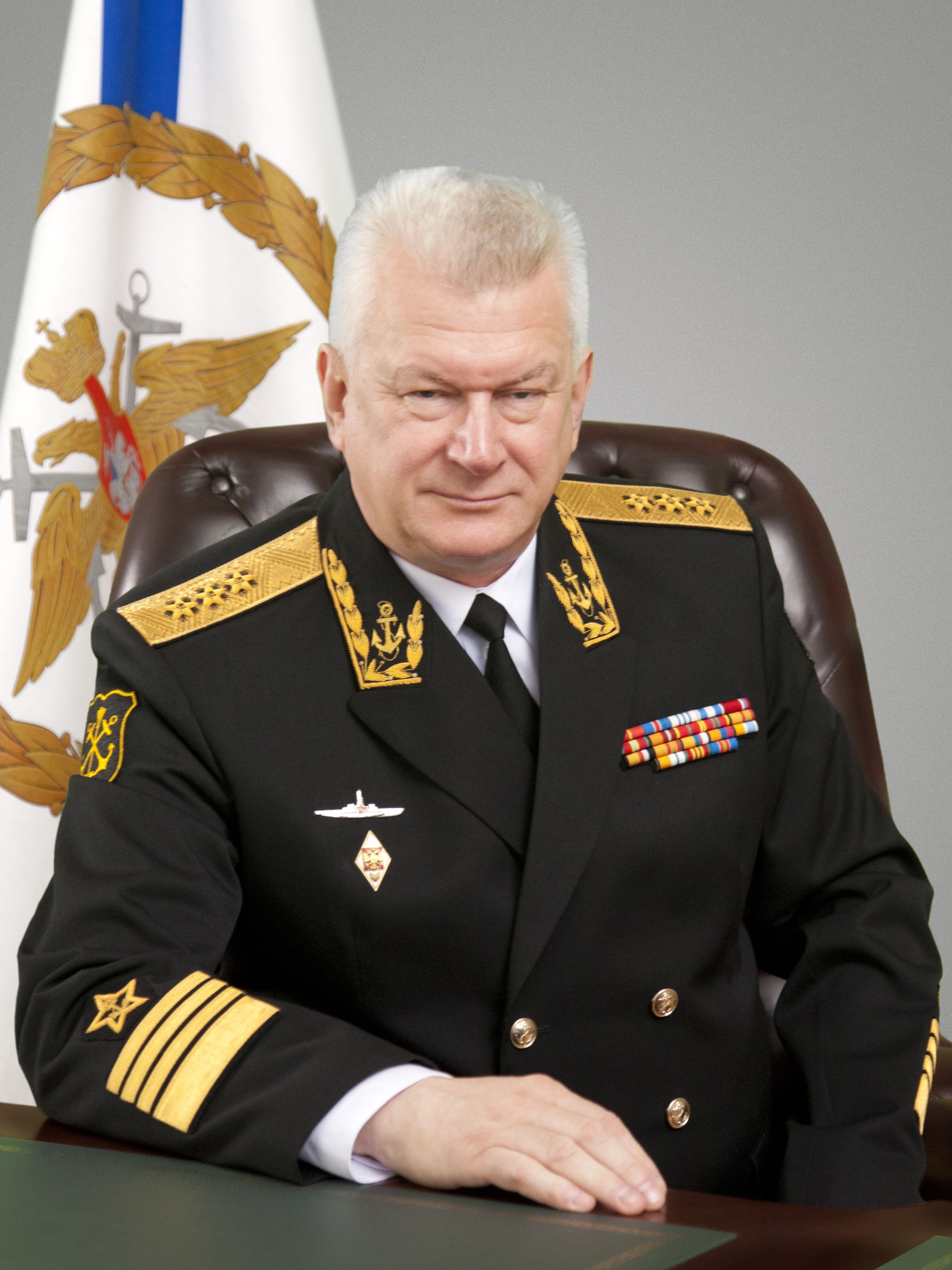 Admiral Nikolaj Jewmenow war von 2019 bis 2024 der Kommandeur der russischen Kriegsmarine.