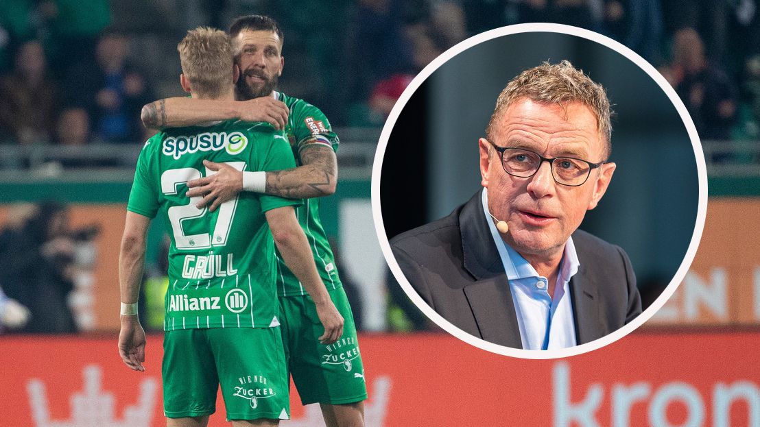 Ralf Rangnick über die ausgebooteten Rapidler.