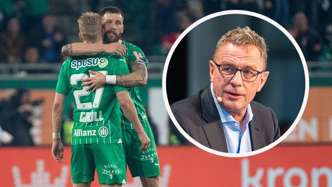 Ralf Rangnick über die ausgebooteten Rapidler.