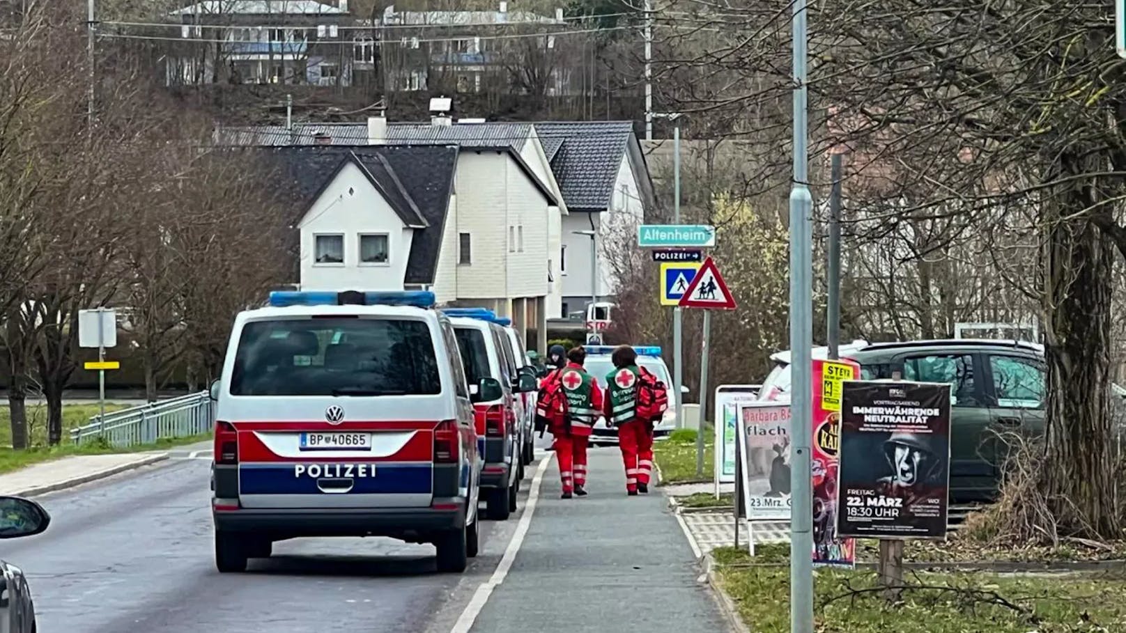 Personen kamen zum Glück nicht in Gefahr.