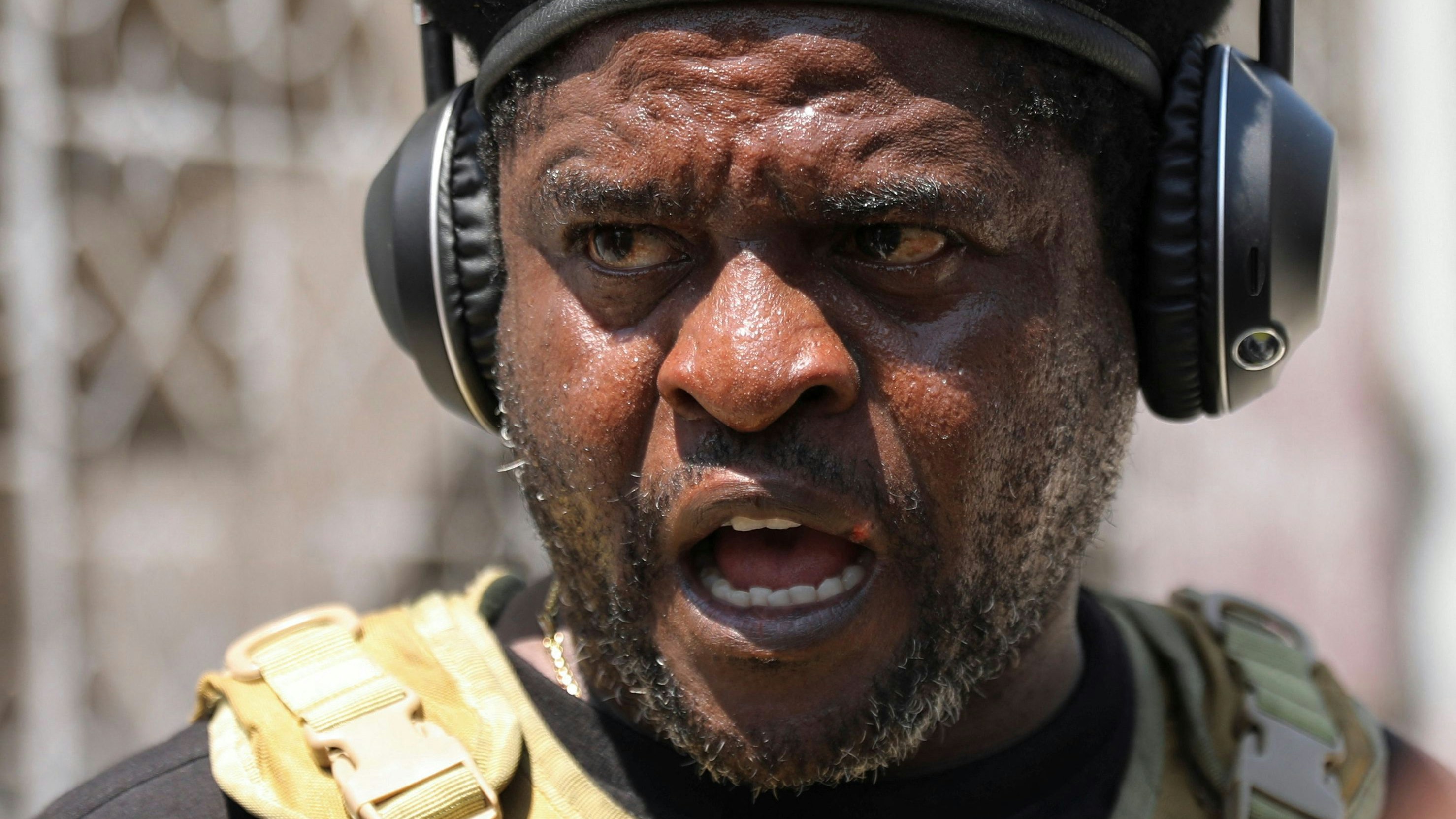 Bandenchef Jimmy Chérizier alias "Barbecue" war früher Polizist.