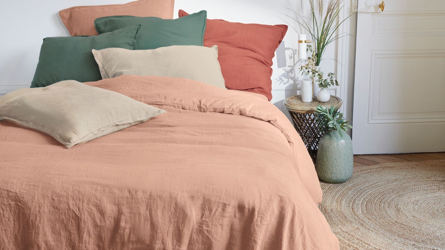 Leinen-Bettwäsche von Linvosges