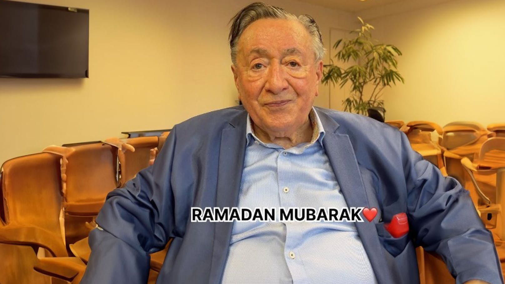 "Habibi": Richard Lugner wünscht "Ramadan Mubarak"