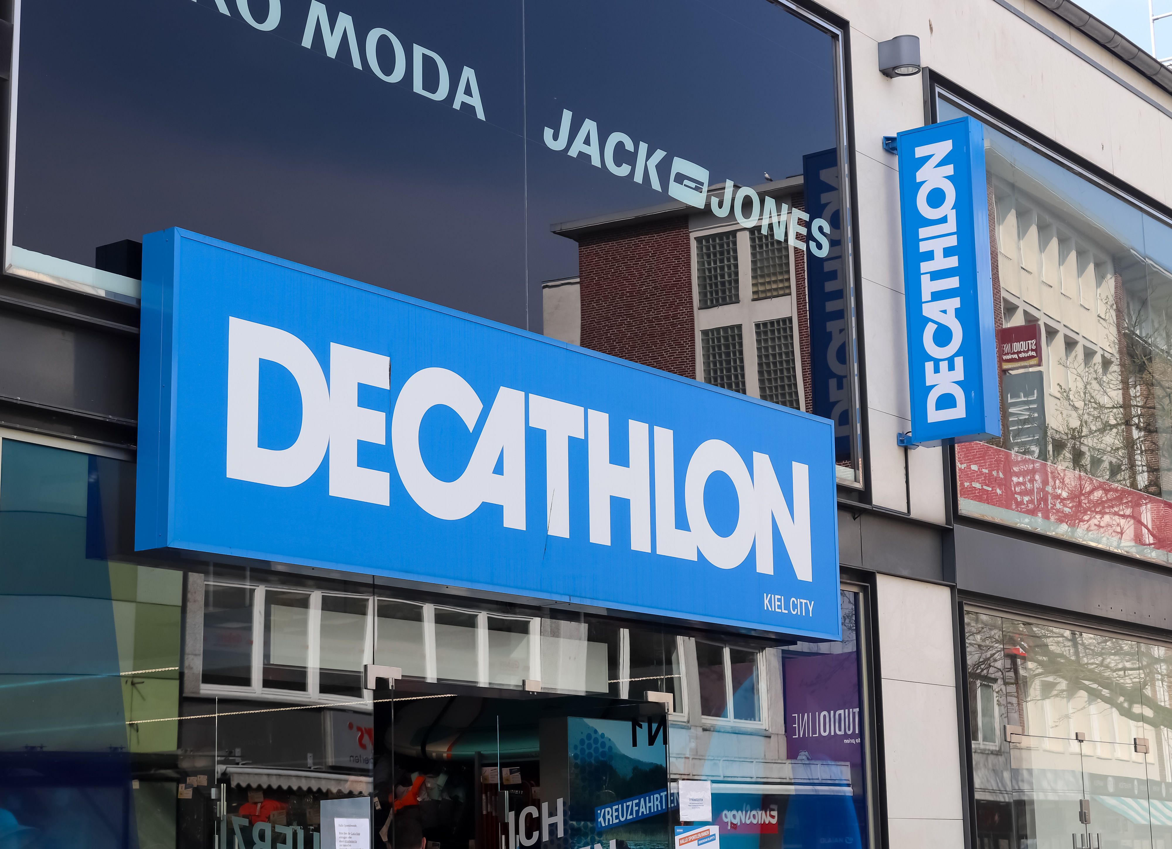 So sah das Decathlon-Logo bislang aus.
