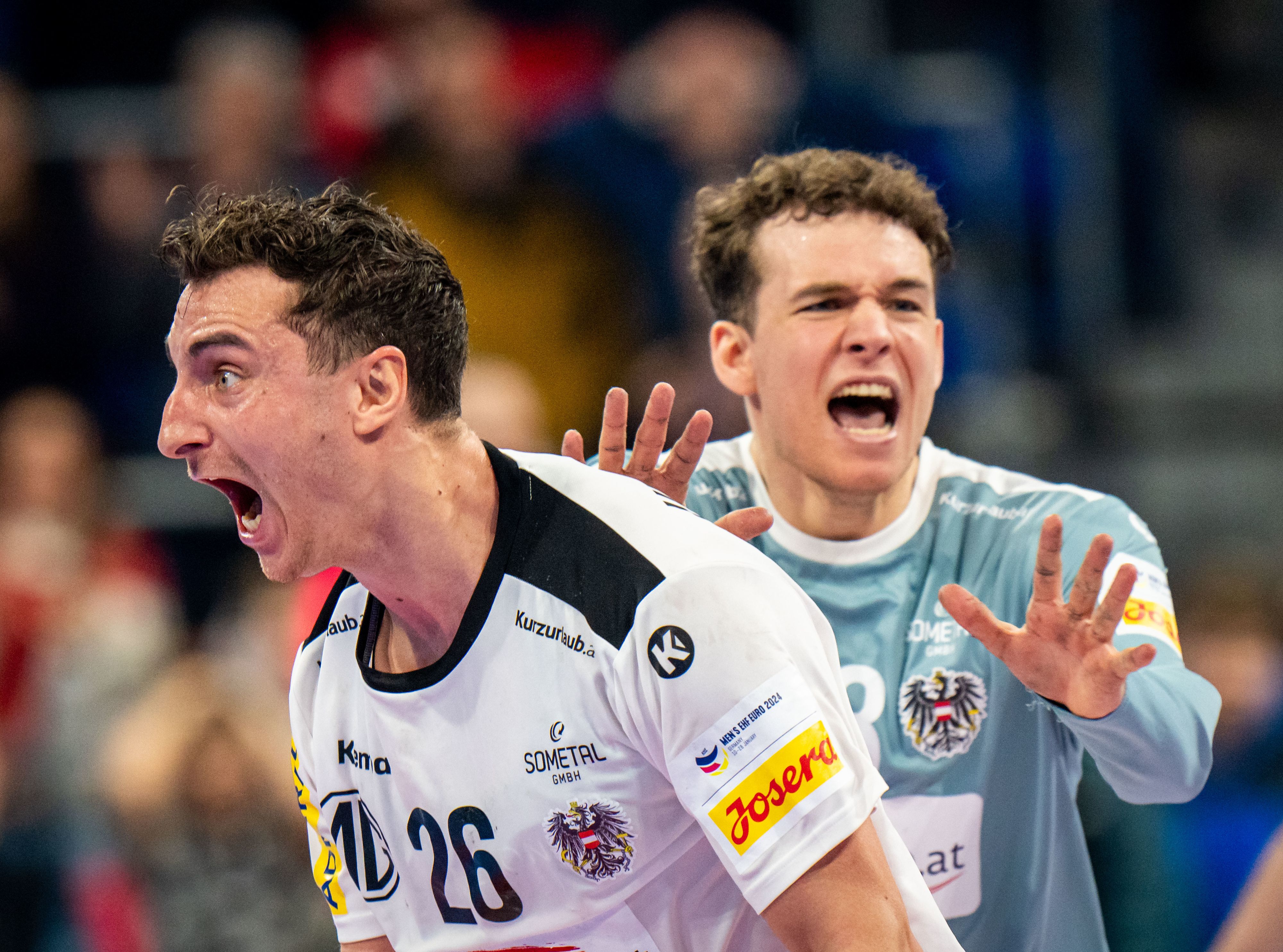 Herburger und Möstl wollen wieder jubeln.