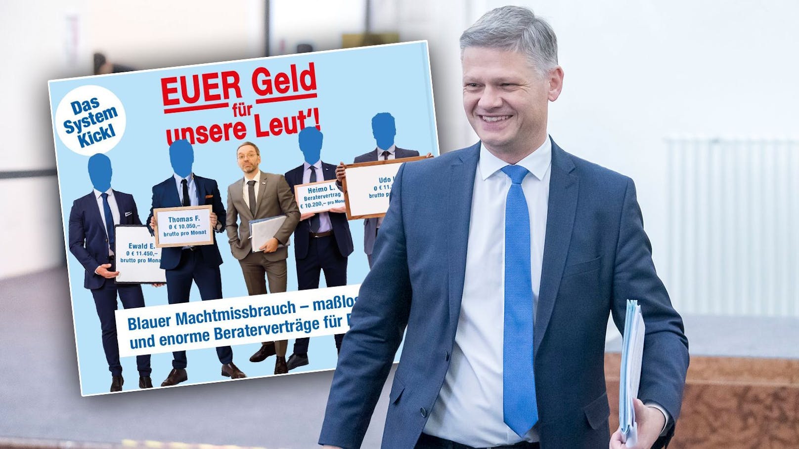 ÖVP wirft Kickl vor: "Euer Geld für unsere Leut"