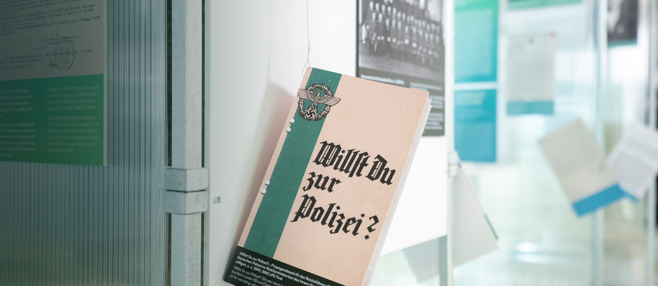 Die neue Ausstellung "Hitlers Exekutive" widmet sich im Innenministerium der Rolle der Polizei in der Nazizeit