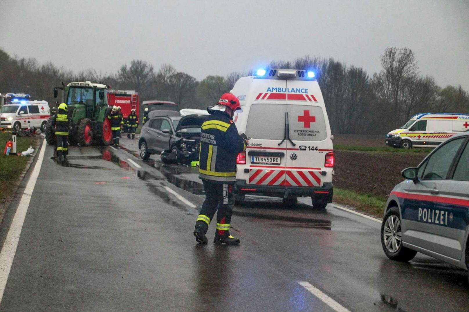 Schwerer Unfall auf der B49 fordert ein Todesopfer.