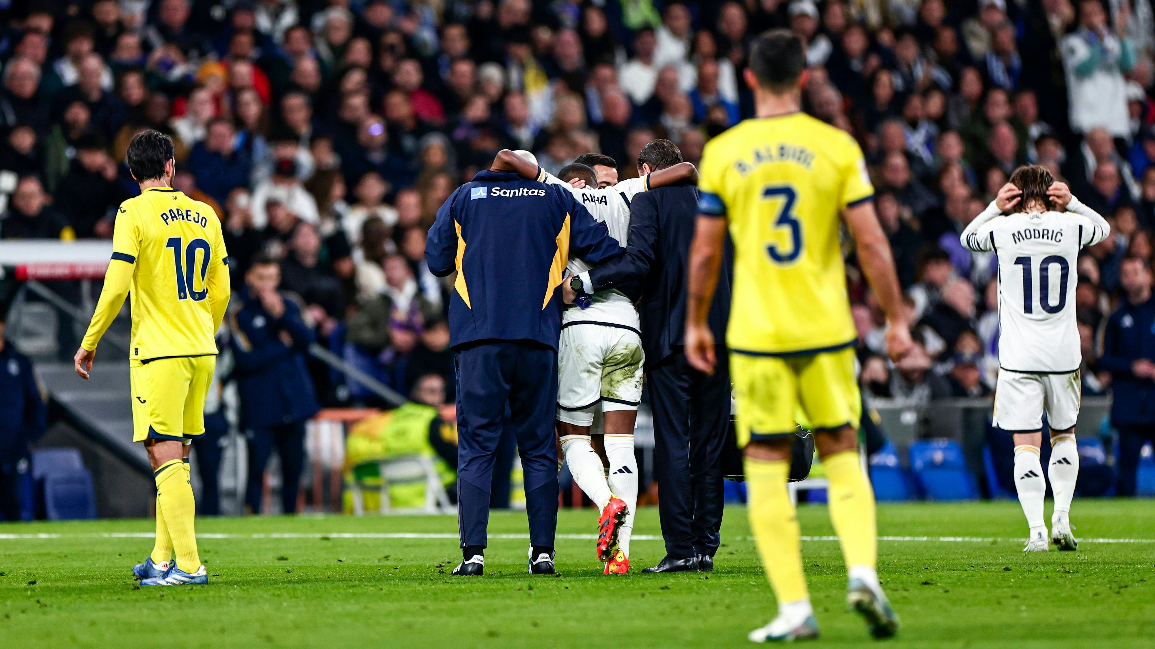 David Alaba verletzte sich am 17. Dezember im Spiel gegen Villarreal.