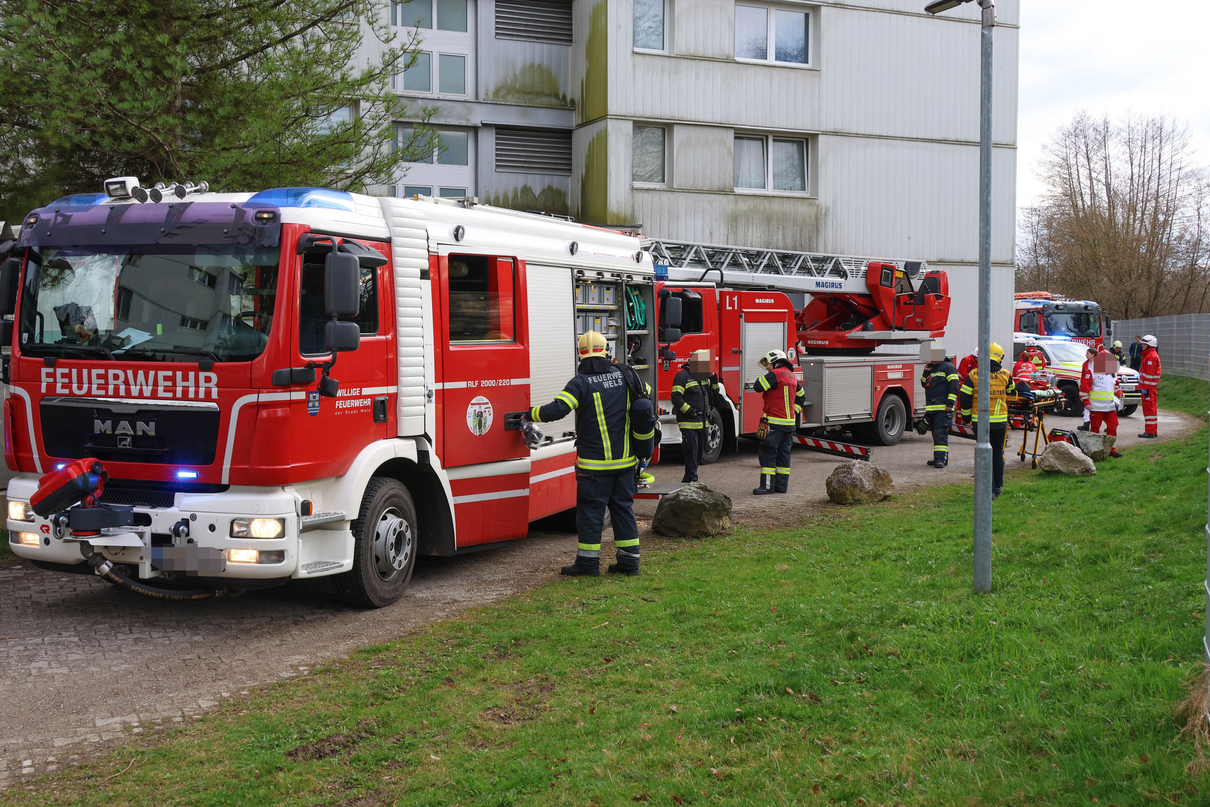 Im Welser Stadtteil Lichtenegg musste die Feuerwehr ausrücken.
