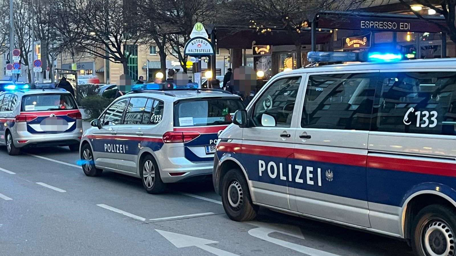 Die Polizei stand in Wien-Favoriten im Großeinsatz.