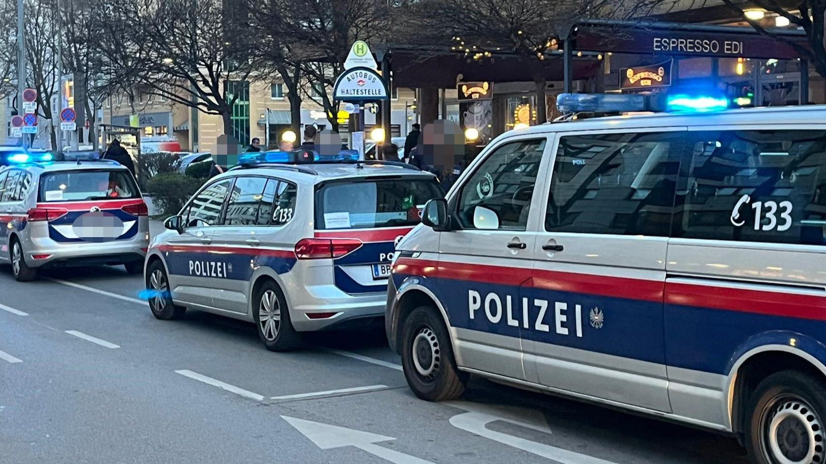 Polizei-Einsatz am Mittwochnachmittag in Wien-Favoriten!
