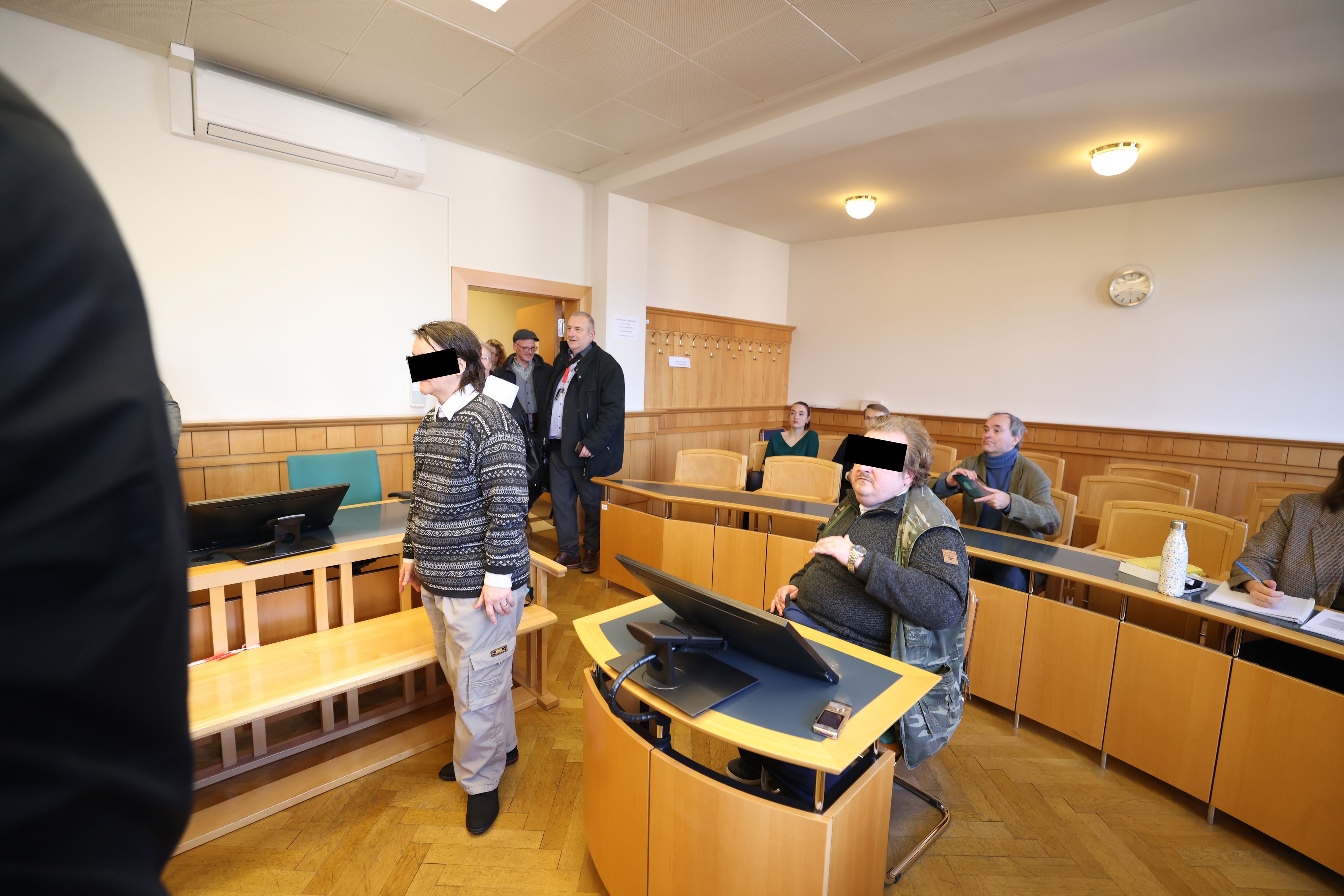 Die Angeklagten bekannten sich 