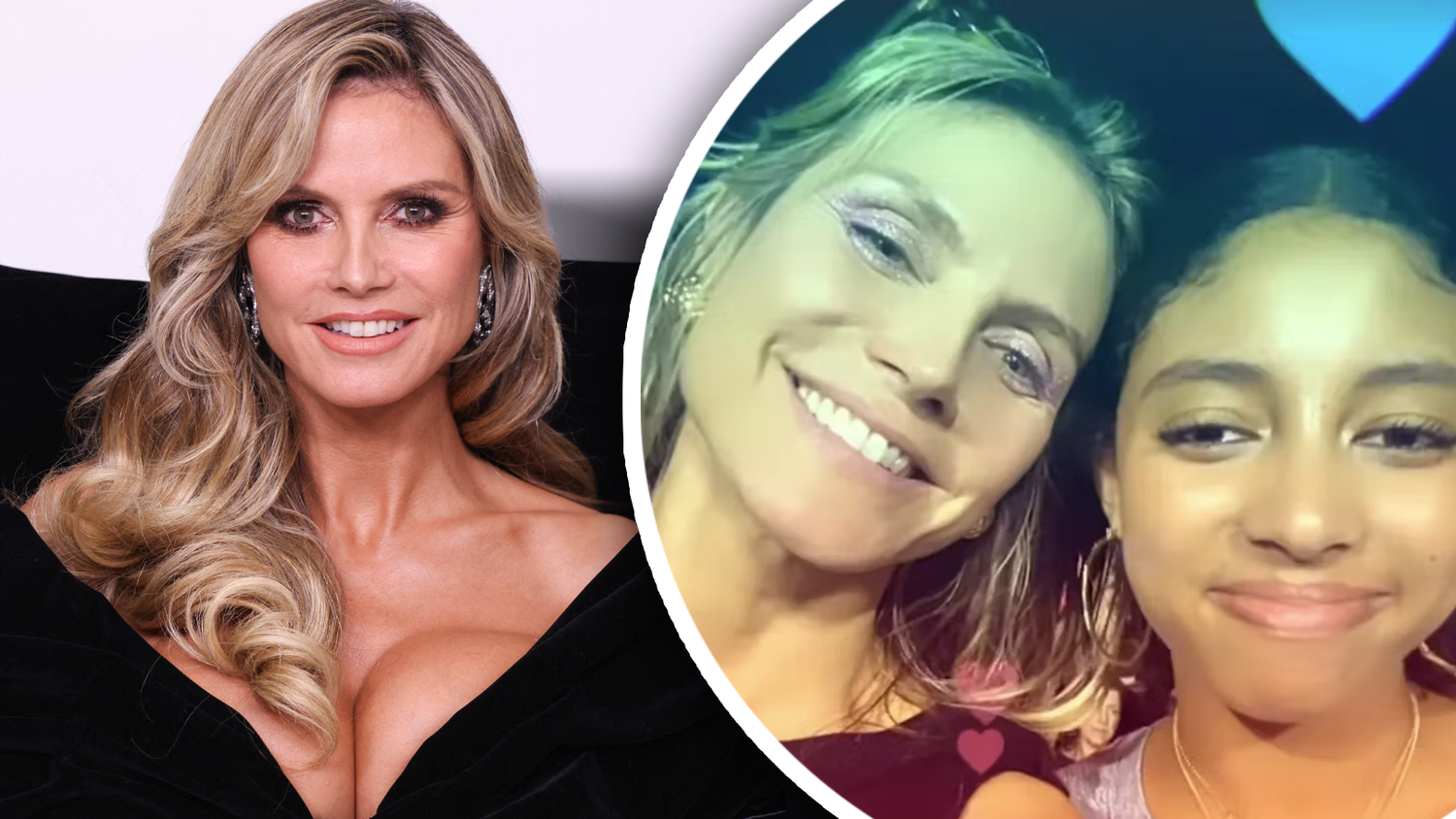 Bei Heidi Klum und Tochter Lou ging es gemeinsam zu Madonna.
