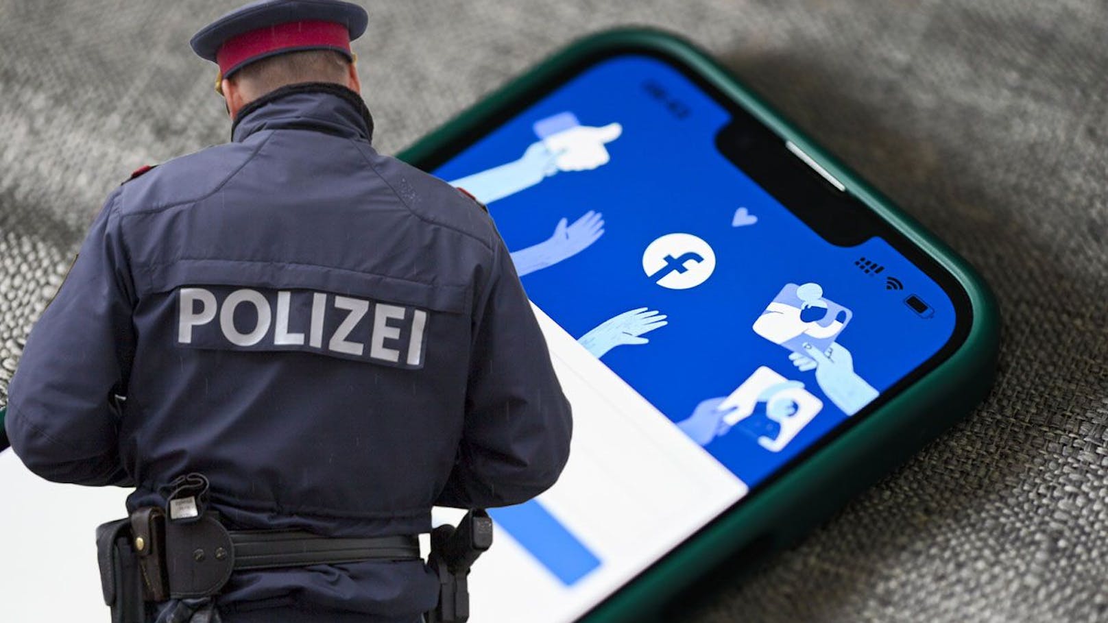 Facebook-Posting geteilt: Polizist verklagt 1.000 User