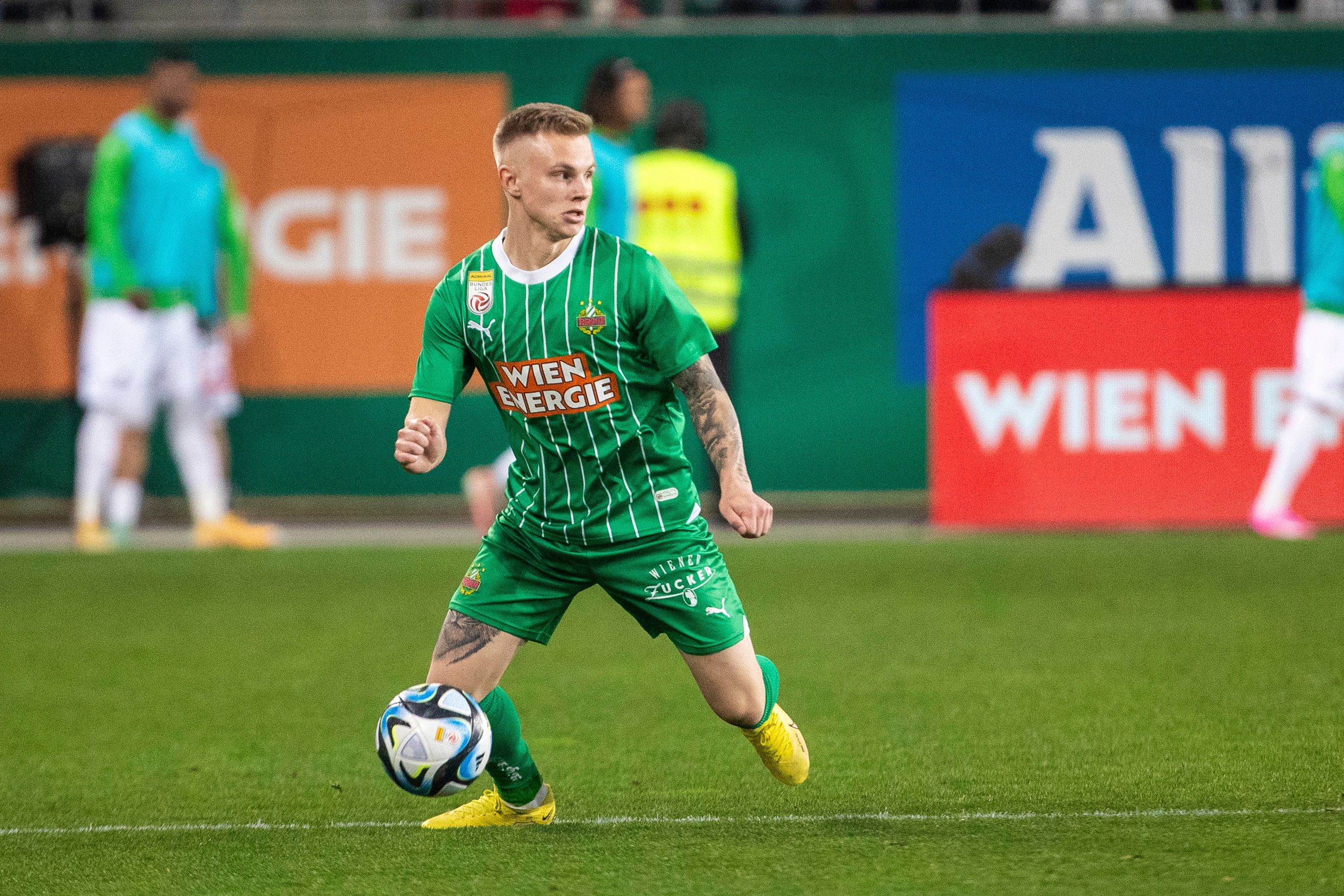 Isak Jansson könnte auch über die Saison hinaus bei Rapid bleiben.