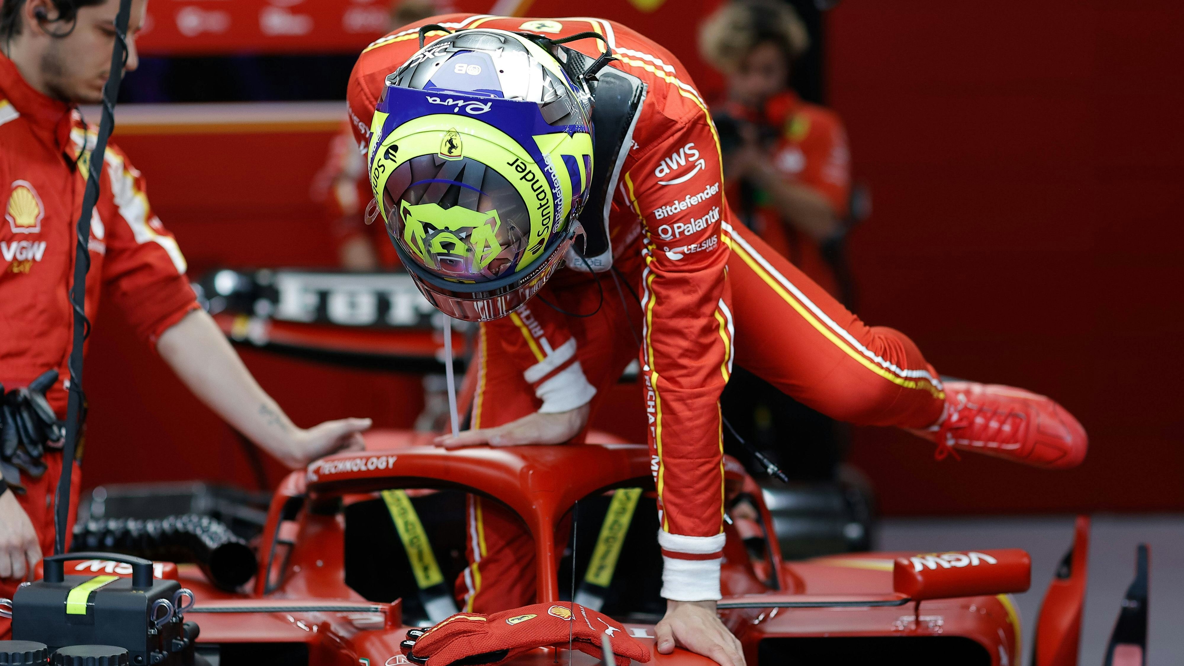 BEARMAN Oliver, Scuderia Ferrari SF-24, portrait during the Formula 1 STC Saudi Arabian Grand Prix 2024, 2nd round of the 2024 Formula One World Championship, WM, Weltmeisterschaft from March 7 to 9, 2024 on the Jeddah Corniche Circuit, in Jeddah, Saudi Arabia - F1 - SAUDI ARABIAN GRAND PRIX 2024 DPPI/Panoramic PUBLICATIONxNOTxINxFRAxBEL 240309_R02_SAUDI__LF_2006