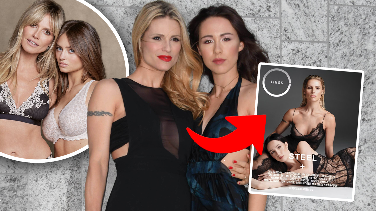 Michelle und Aurora zeigen sich wie Leni und Heidi.