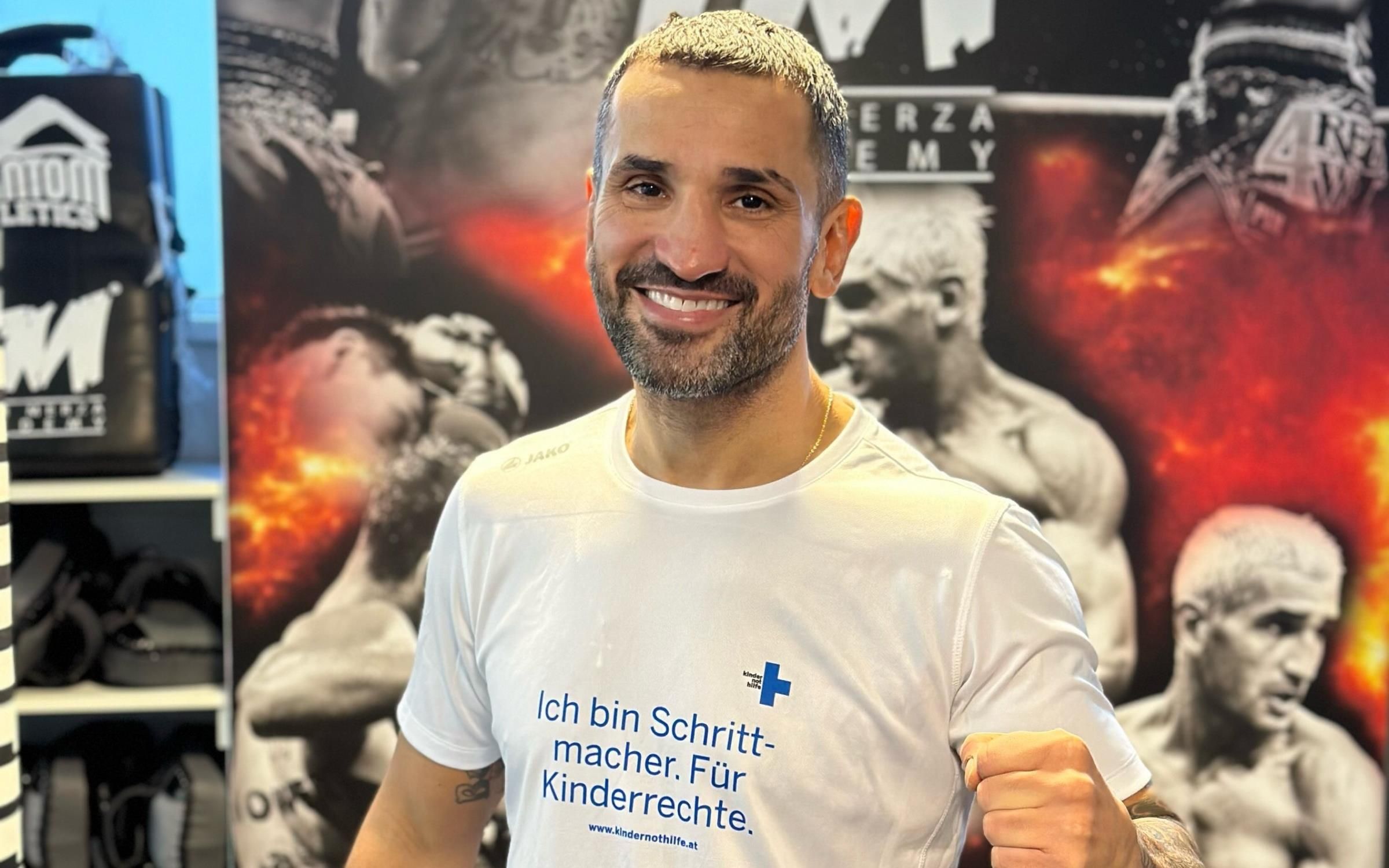 Fadi Merza setzt sich für Kinderrechte ein
