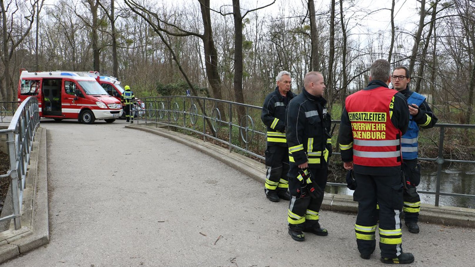 Die Feuerwehr im Einsatz