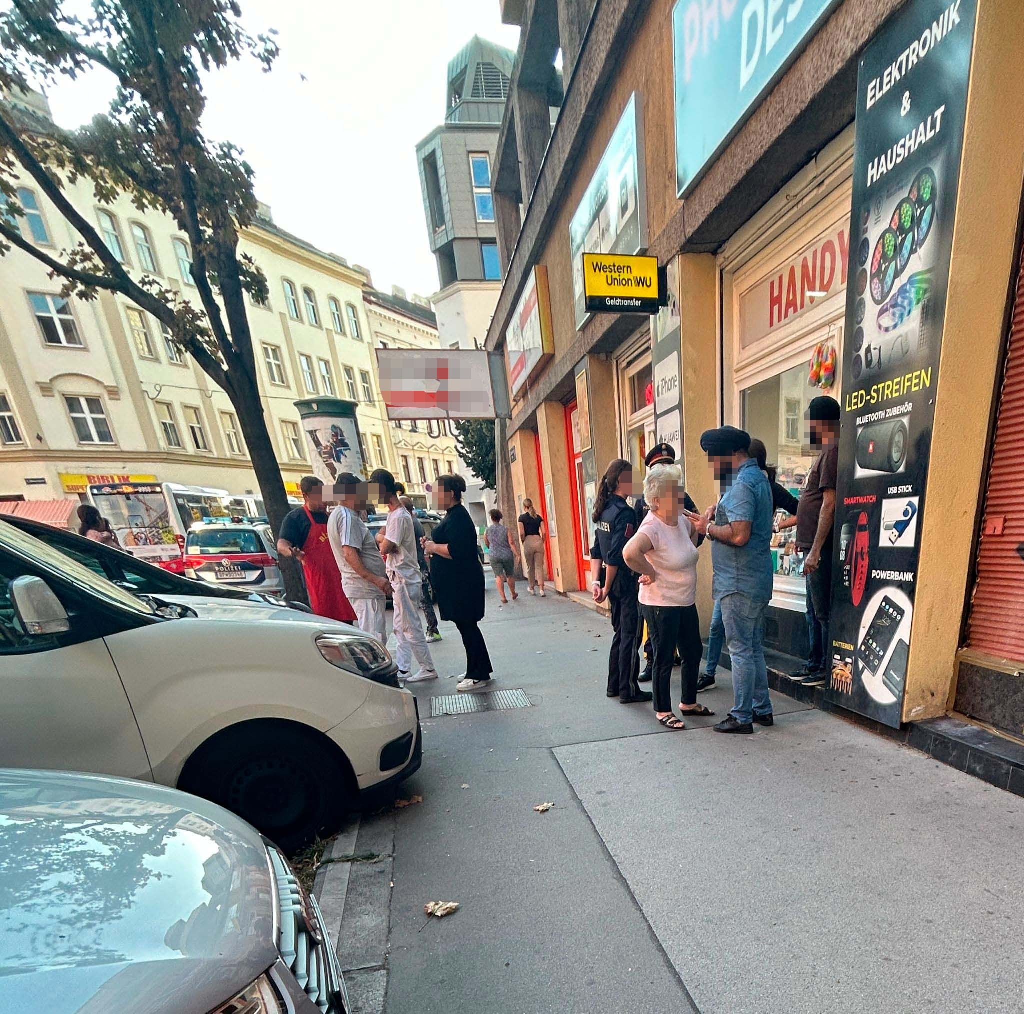 Molotow-Cocktails auf Handyshop in Wien-Meidling geworfen (Archivbild). 