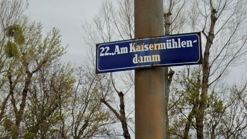 Der Vorfall ereignete sich am Kaisermühlendamm (22.).