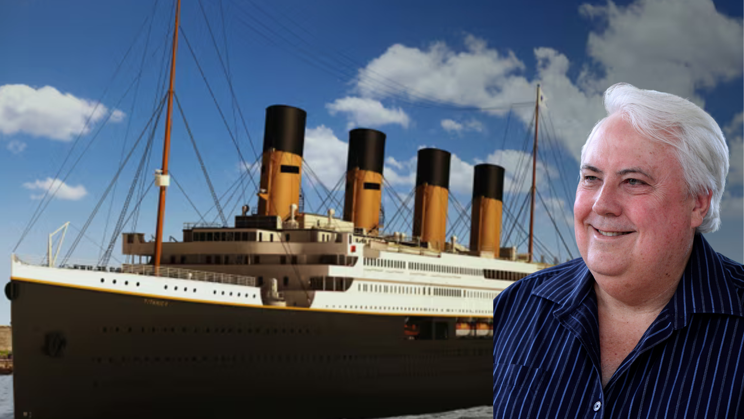 Laut Forbes-Liste ist Clive Palmer vier Milliarden US-Dollar schwer. Einen Teil will er in die Titanic II investieren.&nbsp;