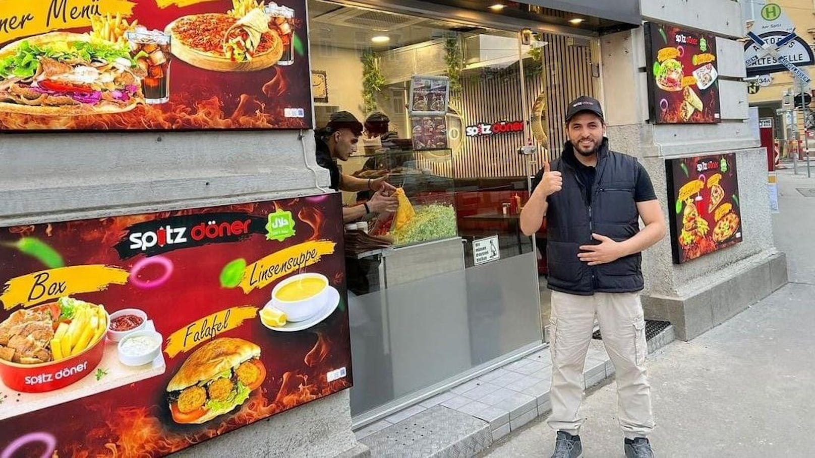3 Tage, 2 Euro: Wiener Kebab-Laden verblüfft mit Aktion