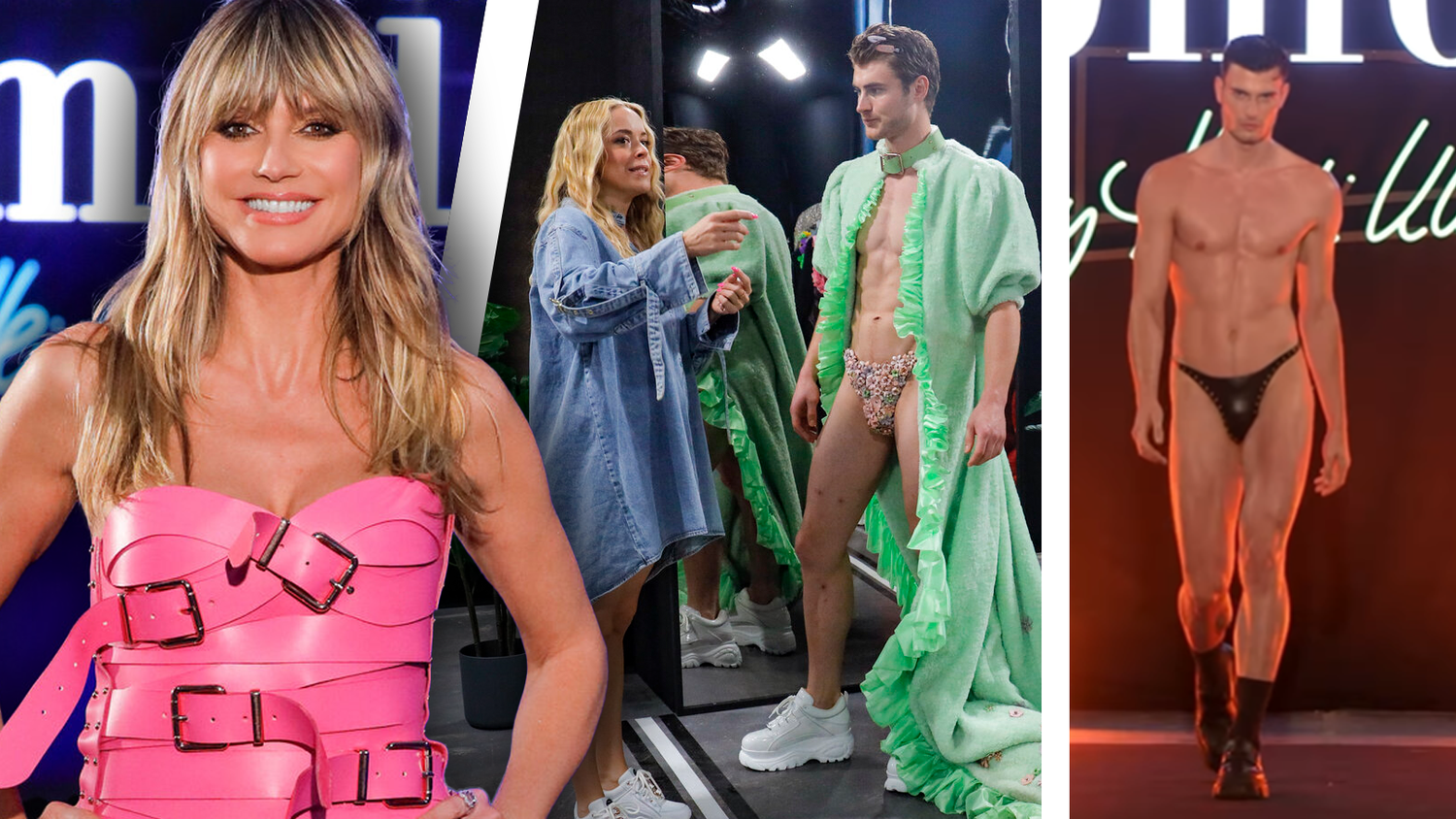 Bei "GNTM" müssen die Male-Models nackte Haut zeigen.