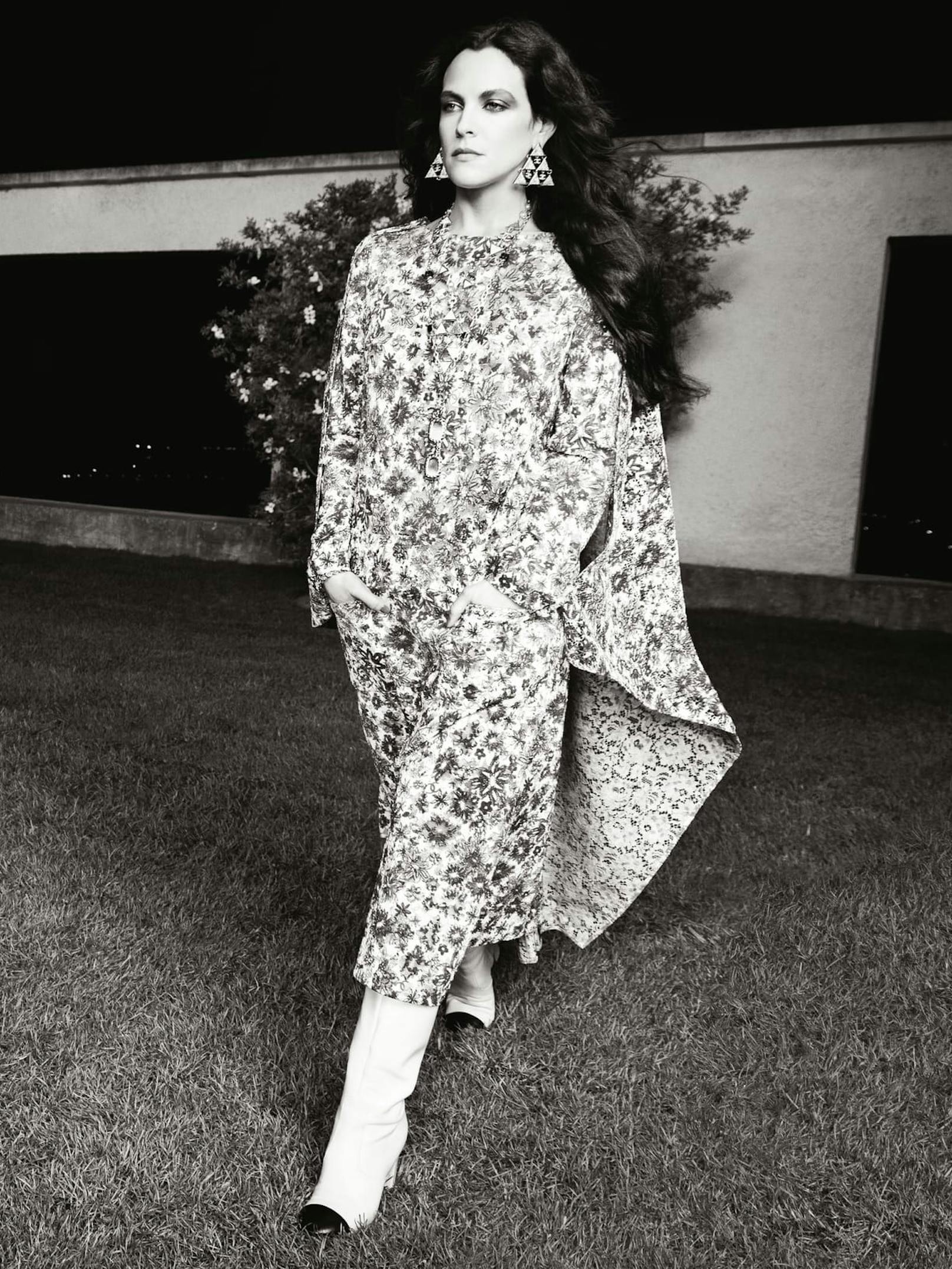 Riley Keough für Chanel in der Villa Noailles, einem Mode-Mekka an der südfranzösischen Küste